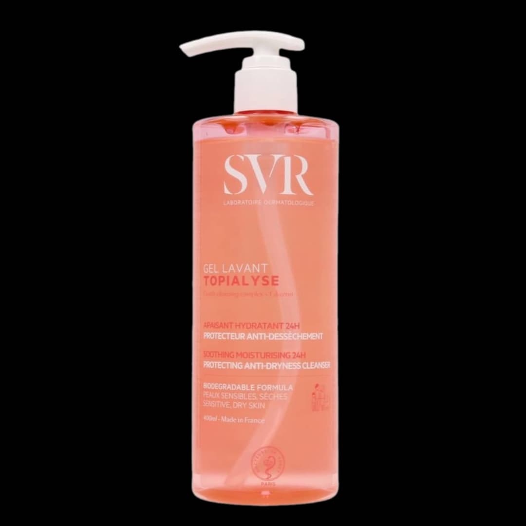 Sữa Rửa Mặt SVR Gel Lavant Topialyse 200ml/400ml phù hợp cho da nhạy cảm dịu nhẹ lành tính cho da