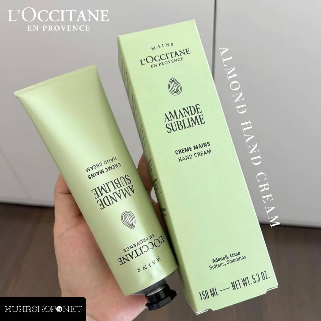 [L'Occitane] Kem Dưỡng Da Tay LOccitane Organic Hand Cream Bơ Đậu Mỡ 150ml bao bì mới