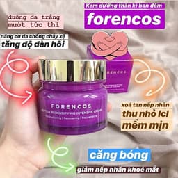 Kem dưỡng da ban đêm Forencos Peptide