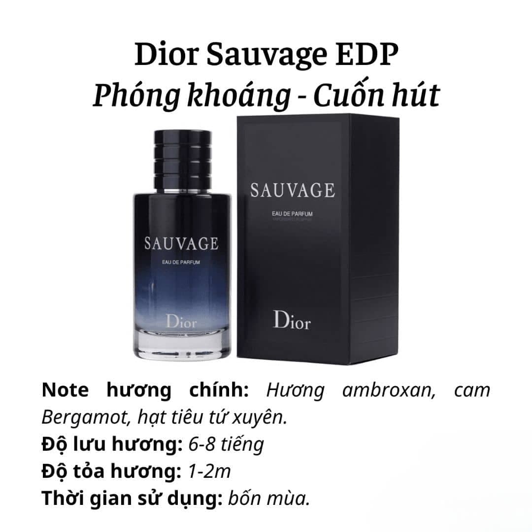 Nước Hoa Mini Dior Sauvage EDT 10ml dành cho nam