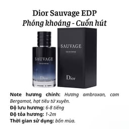 Nước Hoa Mini Dior Sauvage EDT 10ml dành cho nam