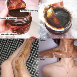Tẩy da chết body quế hồi cafe của Nga