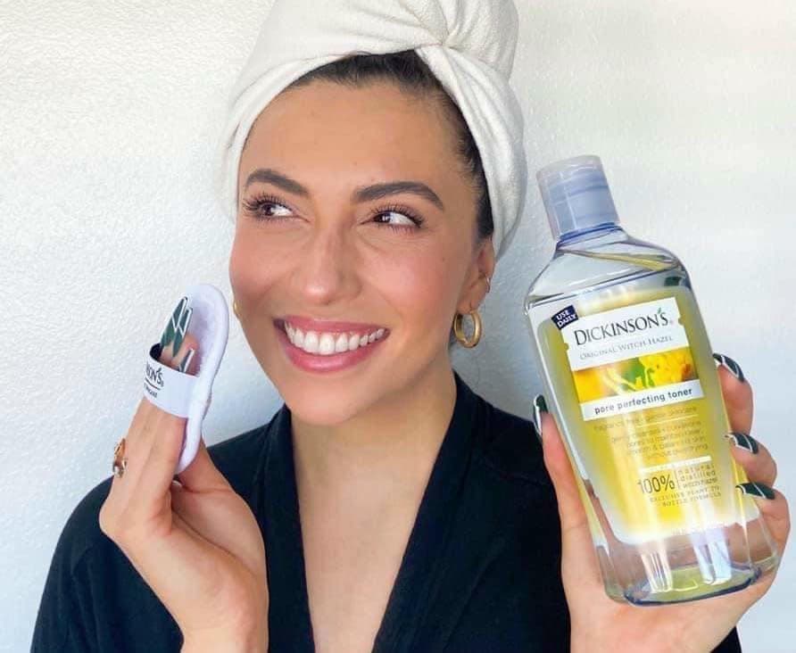 Nước hoa hồng DICKINSON'S Original Witch Hazel Pore Perfecting Toner 473ml (Dành cho da dầu nhờn, da mụn)