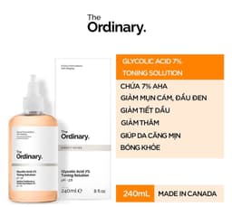 TONER THE ORDINARY GLYCOLIC ACID 7%