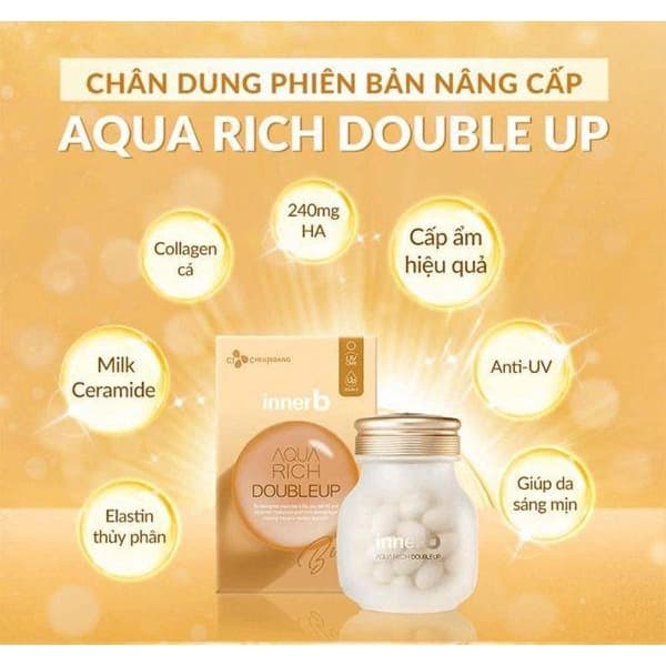 Viên uống cấp nước Innerb Aqua Rich mẫu mới