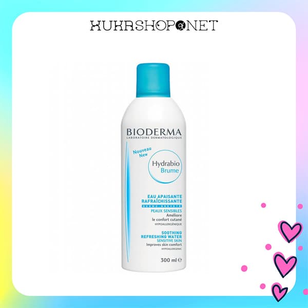 XỊT KHOÁNG BIODERMA HYDRABIO BRUME