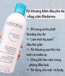XỊT KHOÁNG BIODERMA HYDRABIO BRUME