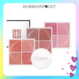 Bảng má hồng GIVENCHY Prisme Libre Blush 4 ô màu ngọt ngào, chất phấn mềm mịn