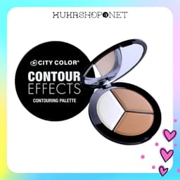 Bảng tạo khối 3 Ô Tròn City Color Contour Effects Palette 100g