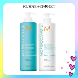 Bộ Dầu Gội Xả Moroccanoil Suôn Mượt Chống Rối Frizz Control 1000Ml và 500Ml