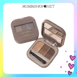 Bột Kẻ Lông Mày Judydoll Ba Màu Tự Nhiên Bền Lâu Chống Nước Chống Mồ Hôi Không Trôi