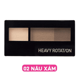 Bột Tán Chân Mày Siêu Mịn, Màu Sắc Tự Nhiên Kissme Heavy Rotation Natural Powder
