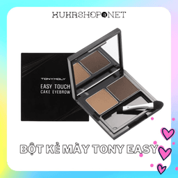 Bột tán chân mày Tonymoly Easy Touch Cake EyeBrow tiện dụng, mền mịn tự nhiên 4 g