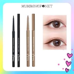 Bút chì kẻ mắt Mona Waterproof Pencil Liner đầu chì mảnh, lâu trôi chống nước