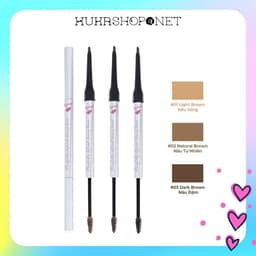 Chì Kẻ Mày Mona Perfectly Defined Shinny Brow 2IN1 dễ dàng định hình và tạo dáng khuôn mày