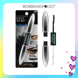 Chuốt mi mascara dài mi và cong mi Mascara L'Oreal Voluminous Superstar trang điểm lâu trôi không lem 9ml