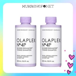 Dầu Gội Tím Olaplex No.4P Hỗ Trợ Làm Sáng Và Đều Màu Tóc 250ml