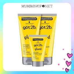 Gel vuốt tóc Schwarzkopf Got2b Styling Spiking Glue tạo kiểu tóc 170g và 35g