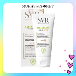 Kem chống nắng cho da dầu mụn SVR Sebiaclear Crème SPF50 50ml