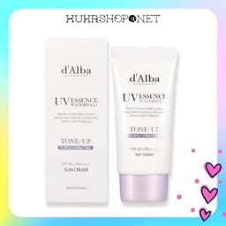 Kem chống nắng d'Alba White Truffle Purple Tone Up Suncream 50ml nâng tone, hiệu chỉnh màu da( Màu tím)