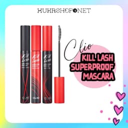 Mascara Clio chuốt mi dài và dày, cong mi chống thấm nước lâu trôi (7g)