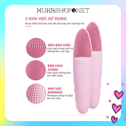 Máy Rửa Mặt Kyung Lab 5 Chế Độ Từ Hàn Quốc tiện dụng làn da khỏe mạnh căng bóng