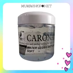 Sáp vuốt tóc/ Gel vuốt tóc CARONAU trang điểm cô dâu chuyên dụng, dưỡng ẩm tóc gãy rụng (500ml)