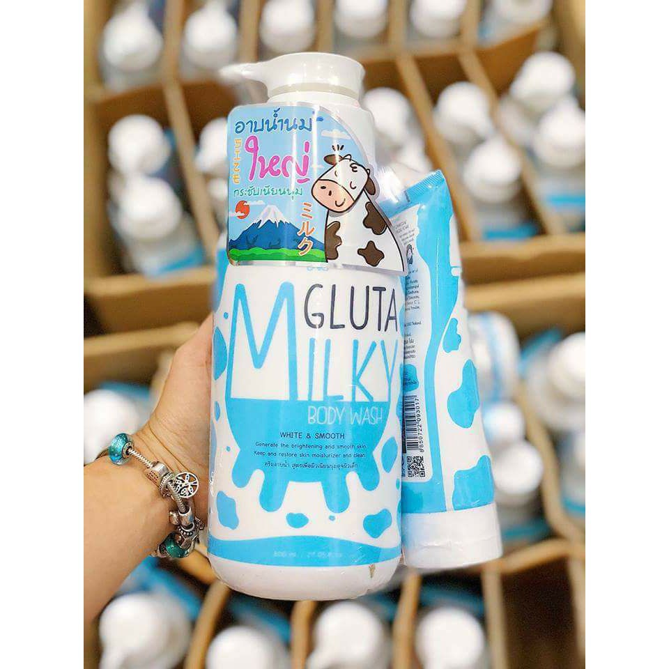 Sữa Tắm Sữa Bò Milky Gluta 800ml