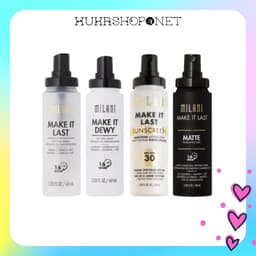 Xịt Khóa Nền MILANI Make It Last/Dewy/Matte/Sunscreen SPF30 Setting Spray (60ml)