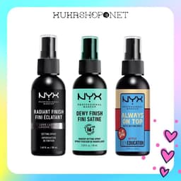 Xịt Khóa Nền NYX Dewy / Matte / Finish Setting Spray
